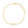 Gold Snake Chain Toggle Bracelet - Adina Eden's Jewels