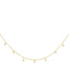 Gold Multi Charms Link Necklace - Adina Eden's Jewels