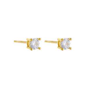 Gold Mini Juliette Stud Earring - Adina Eden's Jewels