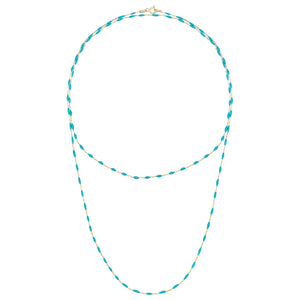 Turquoise Turquoise Wraparound Necklace - Adina Eden's Jewels
