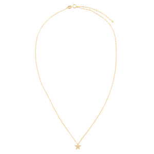  Solid Star Necklace - Adina Eden's Jewels