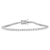 Silver / 2 MM / 6.75" Adina Eden Eden Tennis Bracelet - Adina Eden's Jewels