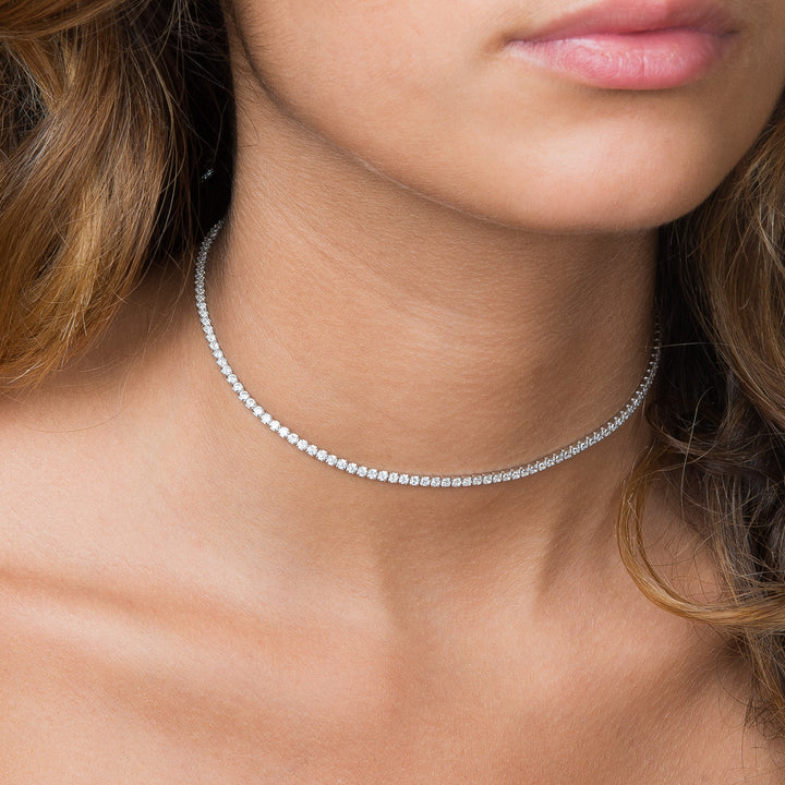  Thin Tennis Choker - Adina Eden's Jewels