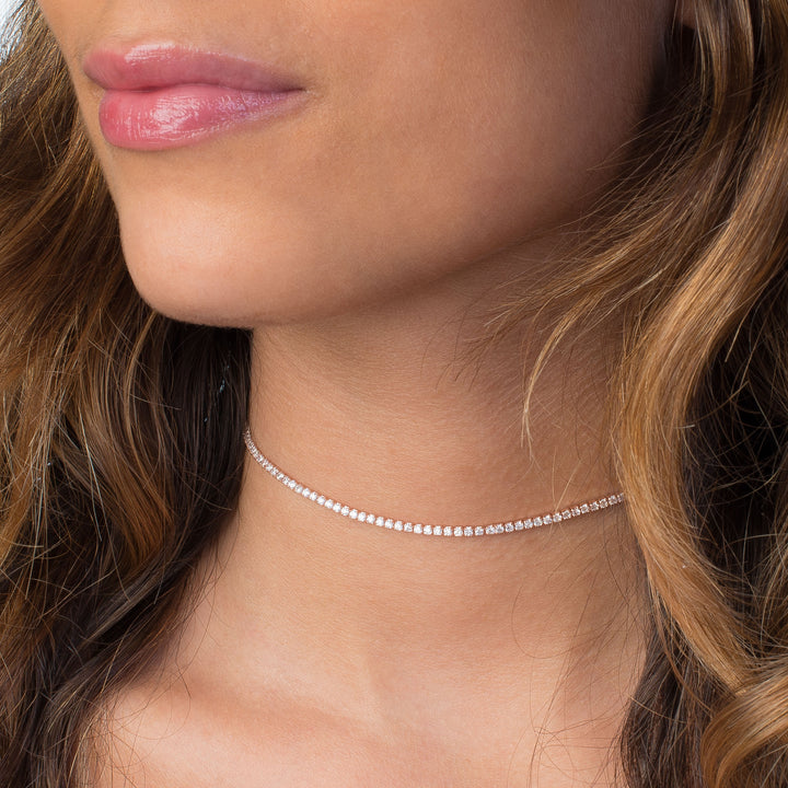  Thin Tennis Choker - Adina Eden's Jewels