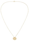  Oval Tag Necklace - Adina Eden's Jewels