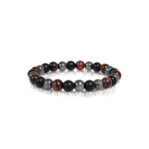 Onyx Tiger Eye Bracelet - Adina Eden's Jewels