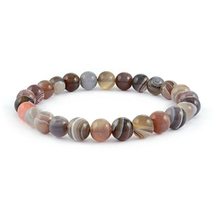 Silver Neutral Bead Bracelet - Adina Eden's Jewels