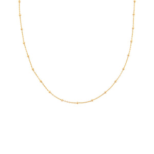 14K Gold Ball Chain Necklace 14K - Adina Eden's Jewels