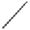 Black Full Pavé Mariner Chain Bracelet - Adina Eden's Jewels