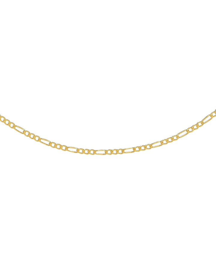 Gold Figaro Necklace - Adina Eden's Jewels