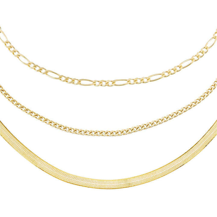 Gold The Ultimate Stack Combo Set - Adina Eden's Jewels
