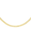 Gold / 24" / 4 MM Men's Herringbone Necklace - Adina Eden's Jewels