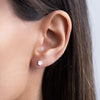  Mother of Pearl Mini Flower Stud Earring 14K - Adina Eden's Jewels