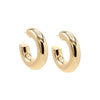 Gold / 25MM Chunky Bubble Hoop Earring - Adina Eden's Jewels