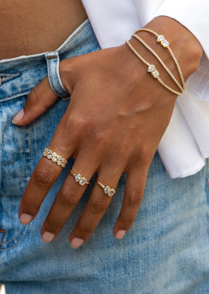  Thin Tennis Bracelet - Adina Eden's Jewels