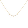 14K Gold Diamond Mini Stars Necklace 14K - Adina Eden's Jewels