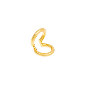 Gold Double Solid Ear Cuff - Adina Eden's Jewels