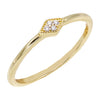 Gold / 7 Diamond Shape Ring - Adina Eden's Jewels