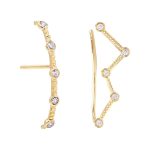 Combo Bezel Earring Combo Set 14K - Adina Eden's Jewels
