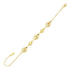 Gold Shell Chain Bracelet - Adina Eden's Jewels