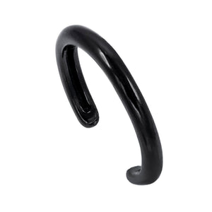 Onyx / 2 MM Onyx Solid Ear Cuff - Adina Eden's Jewels