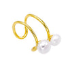 Pearl White Pearl Open Ear Cuff - Adina Eden's Jewels