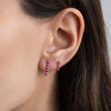  Triple Bezel Stud Earring - Adina Eden's Jewels