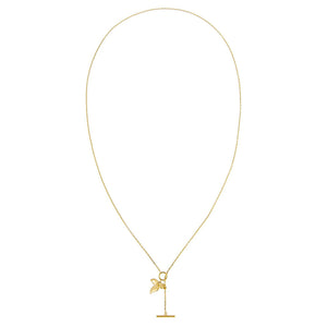  Flower Toggle Lariat - Adina Eden's Jewels