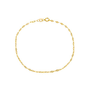 14K Gold / 7" Mariner Link Chain Bracelet 14K - Adina Eden's Jewels