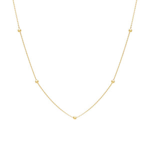  Ball Chain Necklace 14K - Adina Eden's Jewels