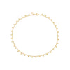 Gold Scattered Beads Anklet - Adina Eden's Jewels