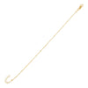 Gold Beaded Chain Bracelet - Adina Eden's Jewels