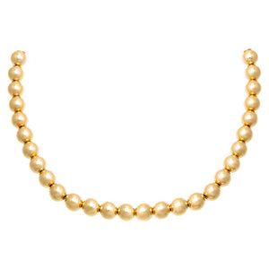 Gold Gold Filled Chunky Beaded Necklace - Adina Eden's Jewels