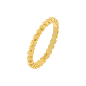 Gold / 5 Beaded Ring - Adina Eden's Jewels
