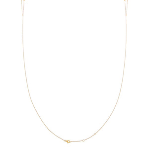  Diamond Bezel Body Chain 14K - Adina Eden's Jewels