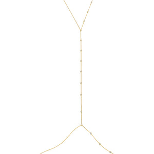  Bezel Body Chain - Adina Eden's Jewels