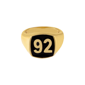  Men's Onyx Year Pinky Ring - Adina Eden's Jewels