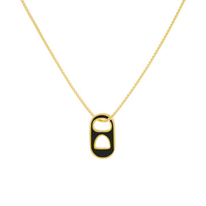  Mini Enamel Soda Can Top Necklace - Adina Eden's Jewels