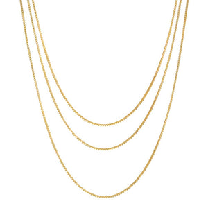  Men's Box Chain Necklace - Adina Eden's Jewels
