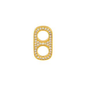 Gold Pavé Soda Can Top Charm - Adina Eden's Jewels
