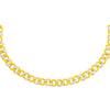 Yellow Pavé Neon Enamel Chain Link Choker - Adina Eden's Jewels
