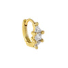 Gold CZ Mini Cartilage Huggie Earring - Adina Eden's Jewels