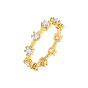  CZ Colored Multi Stone Ring - Adina Eden's Jewels
