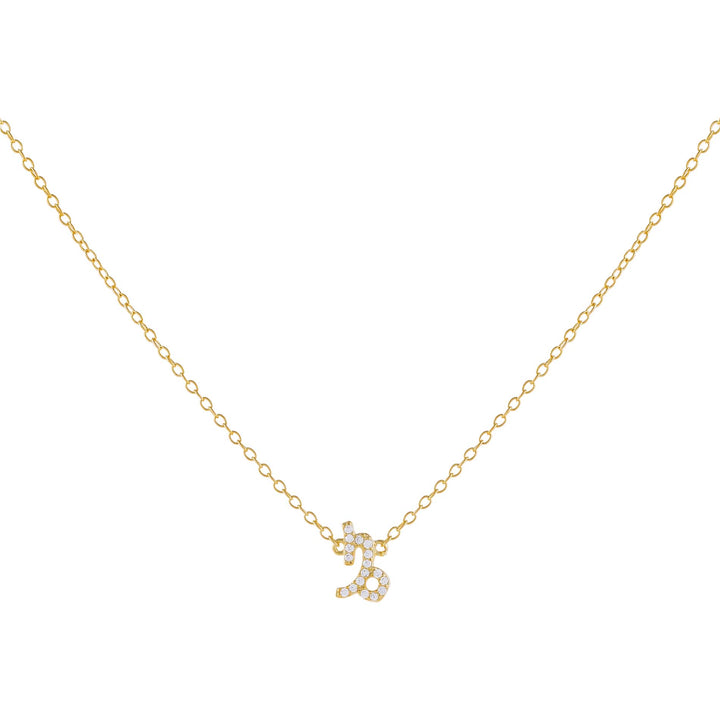 Pavé Zodiac Necklace