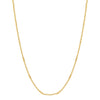 Gold / 24" Men's Cylinder Chain Necklace - Adina Eden's Jewels