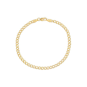 14K Gold Gourmet Bracelet 14K - Adina Eden's Jewels