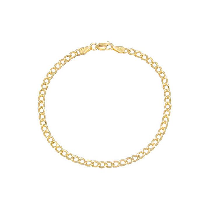 14K Gold Gourmet Bracelet 14K - Adina Eden's Jewels