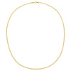  Thin Cuban Chain Necklace 14K - Adina Eden's Jewels