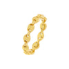 Gold / 5 Thin Mariner Link Ring - Adina Eden's Jewels