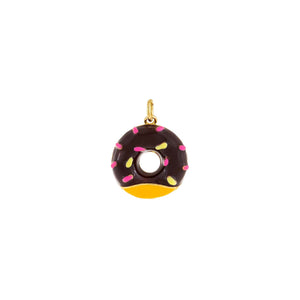 Gold Donut Charm - Adina Eden's Jewels